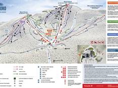 Mappa delle piste Mont Orford