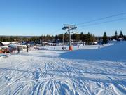 Pista facile Vallebacken a Lindvallen