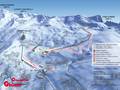 Mappa delle piste Ghisoni
