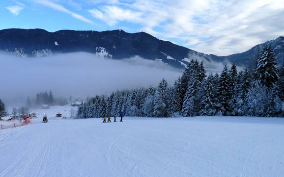 Sciare nelle Alpi dell'Ammergau