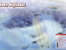 Mappa delle piste Hoch Hylkedal - Kolding