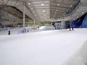 Pista per principianti alla stazione a valle