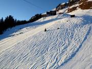 Possibilità di neve fresca nella parte superiore dell’area sciistica