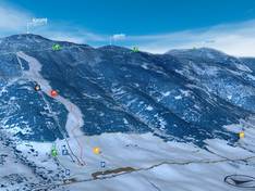 Mappa delle piste Ož - Orlické Záhoří