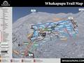 Mappa delle piste Whakapapa - Mt. Ruapehu