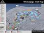 Mappa delle piste Whakapapa - Mt. Ruapehu