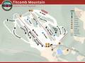 Mappa delle piste Titcomb Mountain