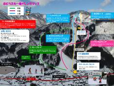Mappa delle piste Asahimura Budo