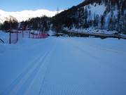 Pista da fondo perfettamente preparata