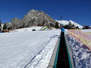 Nastro trasportatore nel Kinderland presso la stazione a monte Piffing