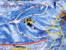 Mappa delle piste Bjelolasica (Ogulin)