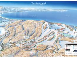 Mappa delle piste The Homestead Resort