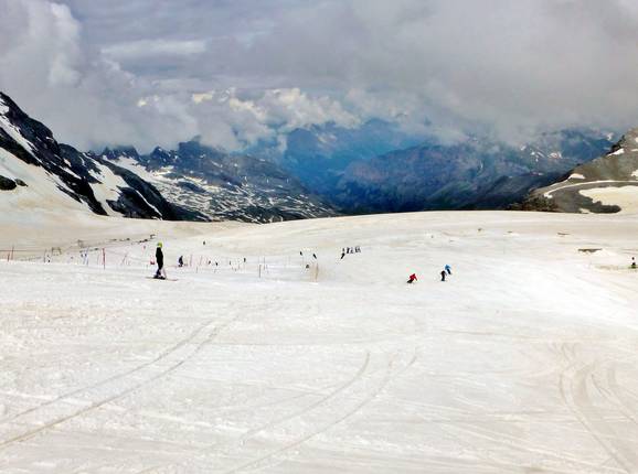 Pista blu Payer turistica