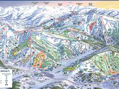Mappa delle piste Perisher