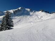 Meravigliose piste di neve fresca al Falben