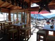 Concludere la giornata sugli sci nella Grasgehrenhütte