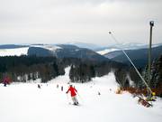 Vista dalla stazione a monte