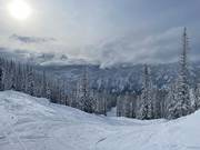 Glory Ride con neve fresca poudreuse