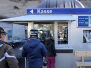 Area informazioni e casse curato a Lenk