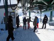 Assistenza per la salita alla seggiovia