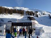 Höllspitzbahn - 4pers.| Seggiovia ad alta velocità (ad agganciamento automatico) con cupole di protezione