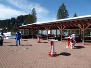 Ristorante Bärghus con terrazza soleggiata