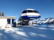 Puza dai Fò-Monte Grual - 4pers.| Seggiovia ad alta velocità (ad agganciamento automatico) con cupole di protezione