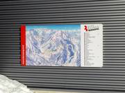 Planimetria panoramica al bordo della pista