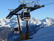 Ried-Gipfelbahn - 10pers.| Telecabina con riscald.sed. (monofune, agganc.autom.)
