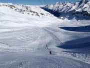 Black Ibex – la pista più ripida dell'Austria con una pendenza dell'87,85%