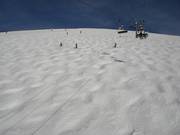 Ampia pista di gobbe al Lookout Mountain