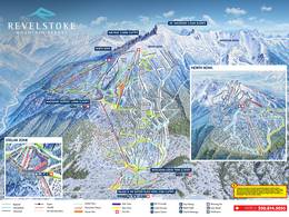 Mappa delle piste Revelstoke Mountain Resort