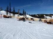 Pausa al fuoco aperto