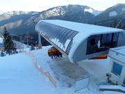 Záhradky-Priehyba - 6pers.| Seggiovia ad alta velocità (ad agganciamento automatico) con cupole di protezione