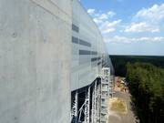 Vista dalla stazione a monte lungo la sala