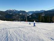 Facile discesa Kammerkör presso la seggiovia a 8 posti Kapellen (Steinplatte)