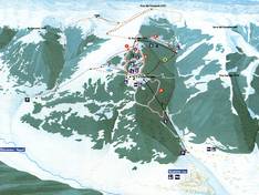 Mappa delle piste Scanno - Monte Rotondo
