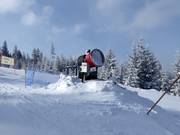 Cannone da neve nel Szczyrk Mountain Resort