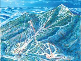 Mappa delle piste Whiteface - Lake Placid