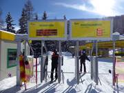 Informazioni all'ingresso della Planai