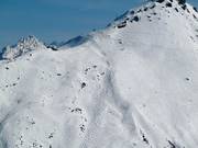 Lunga pista di gobbe Burg