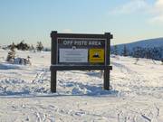 Accesso all’area freeride di Tandådalen