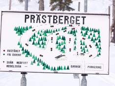 Mappa delle piste Prästberget