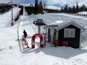 Västliften - Skilift con T-bar/ancora