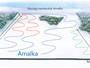 Mappa delle piste Amalka (Sulęczyno)