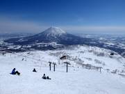 Vista sul comprensorio sciistico Niseko United