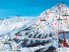 Mappa delle piste St. Jakob im Defereggental - Brunnalm