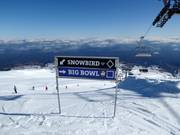 Segnaletica delle piste nell’area sciistica Tūroa