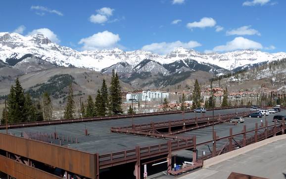 San Juan Mountains: Accesso nei comprensori sciistici e parcheggio – Accesso, parcheggi Telluride