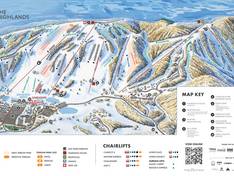 Mappa delle piste The Highlands at Harbor Springs